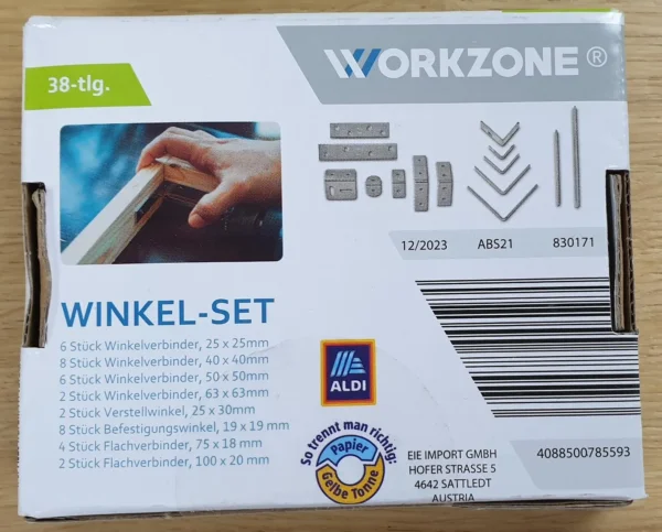 Workzone Winkel Set 6