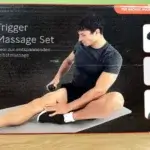 Das crane Trigger Massage Set in seiner Verpackung von vorne