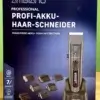 Der Ambiano® Professional Profi-Akku-Haar-Schneider in seiner Verpackung von vorne.