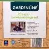 Das GARDENLINE Pflanzenbewässerungsset in seiner Verpackung von hinten.