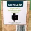 Gardenline Bluetooth-Bewässerungscompputer mit App Steuerung in seiner Verpackung von der Seite