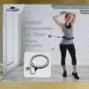 Der crane smarter Fitnessreifen mit Timer in seiner Verpackung von vorne.