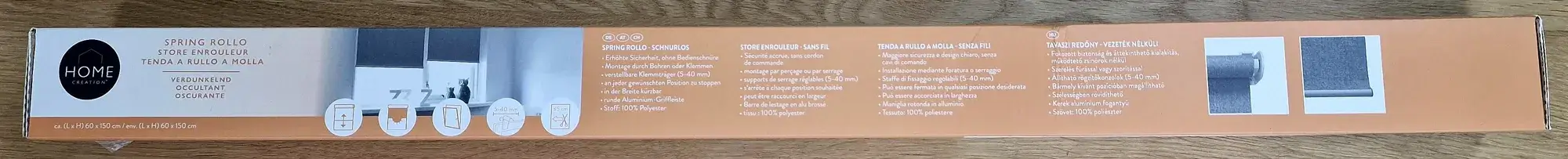 HOME CREATION Spring Rollo vorne