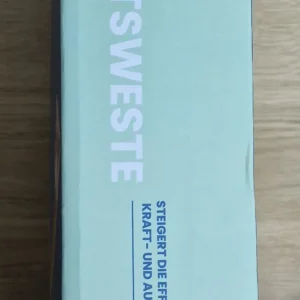 Crane Fitness Gewichtsweste 6 kg – Verstellbare Trainingsweste für Kraft- & Ausdauer