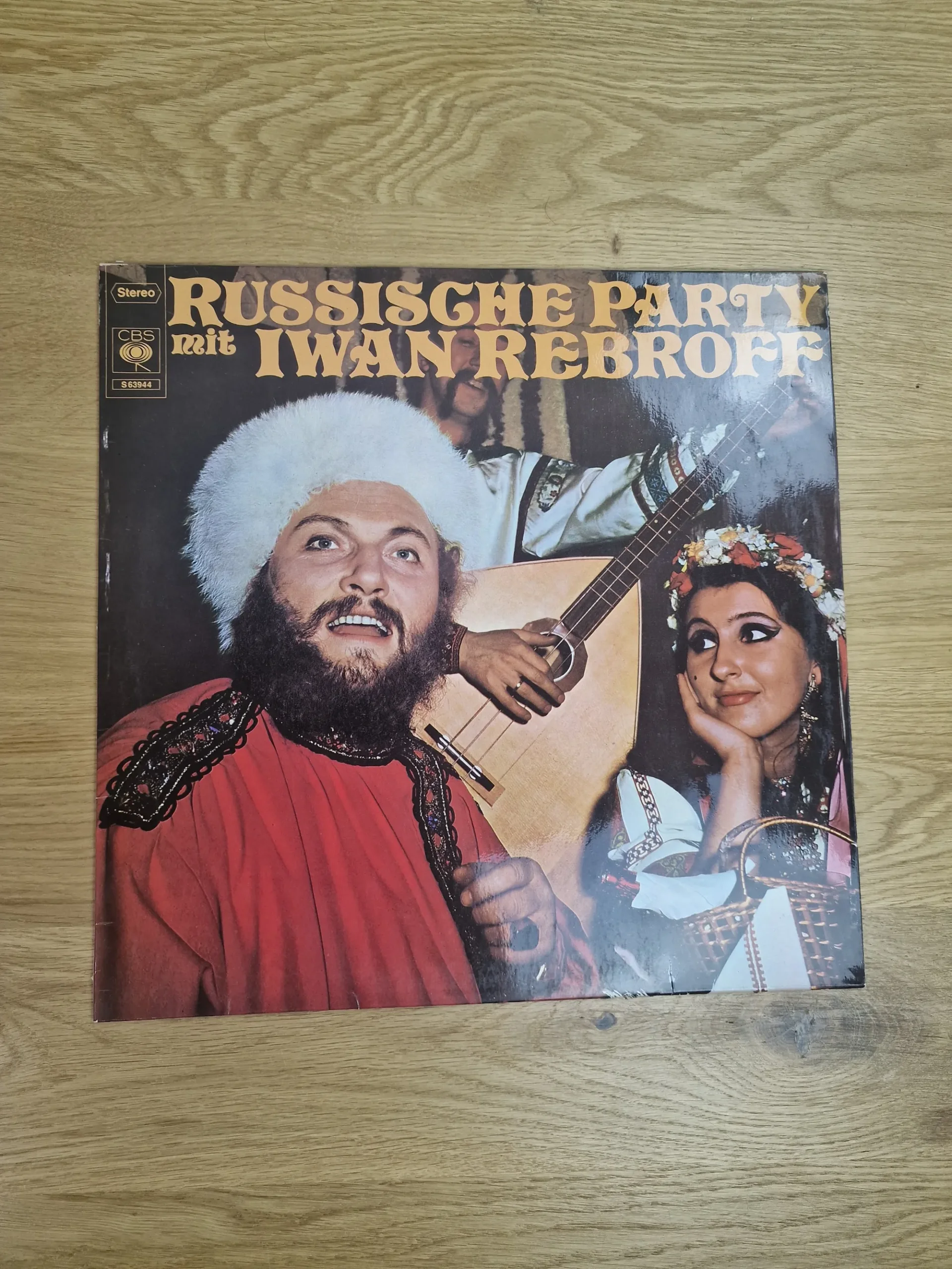 iwan-rebroff-russische-party-vinyl-lp-cover-front Vorderseite der Vinyl LP Cover Hülle Russische Party mit Iwan Rebroff
