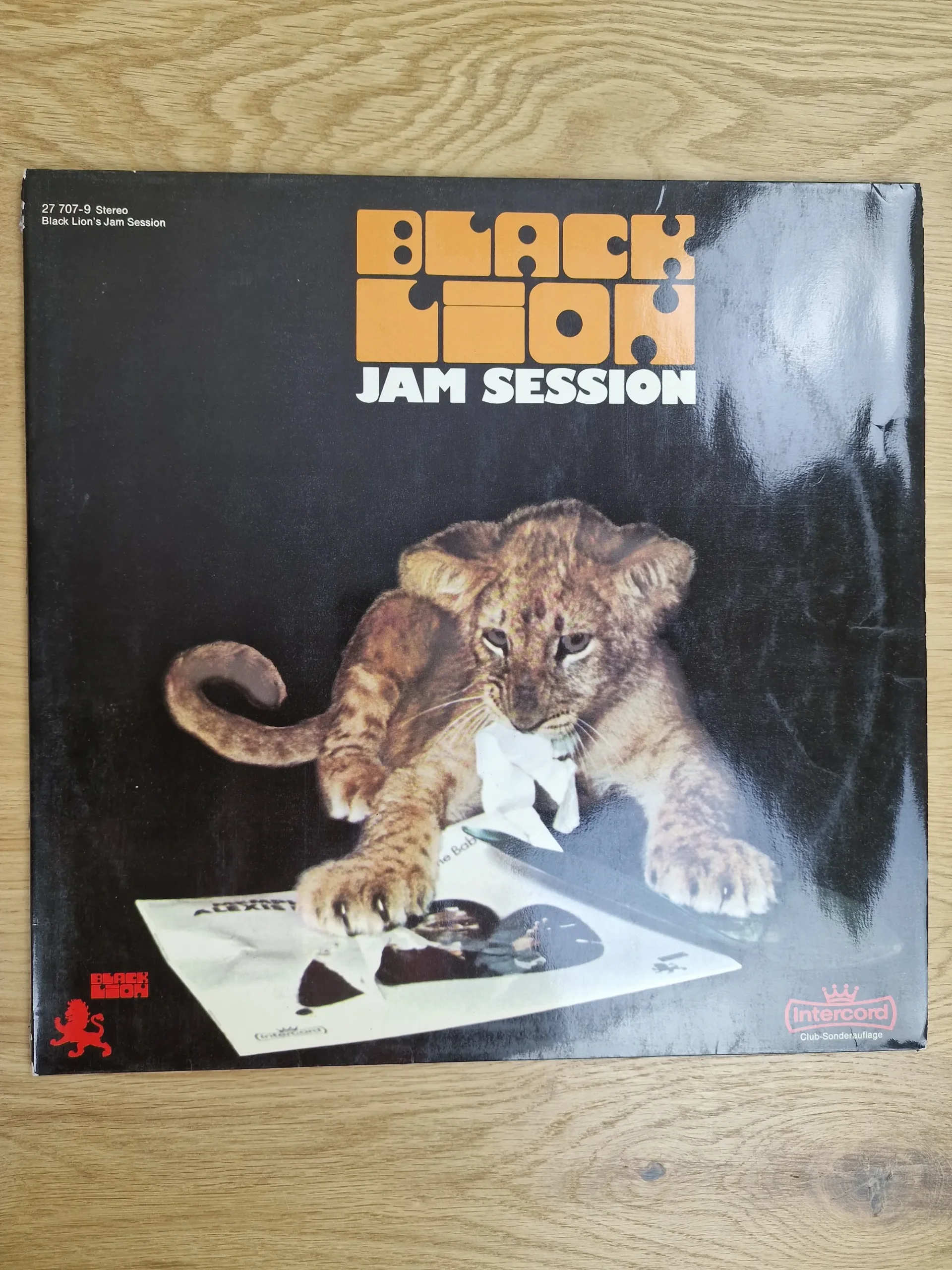 Vorderseite der Vinyl-Schallplatte Black Lion Jam Session Doppel-LP