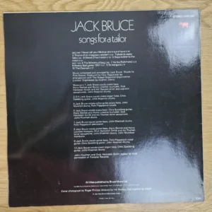 Jack Bruce – Songs for a Tailor Vinyl LP