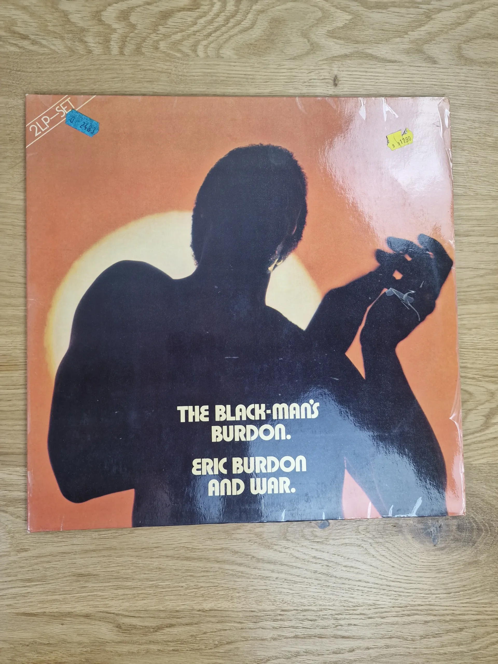 Eric Burdon and War - The Black-Man's Burdon 2LP Vinyl Schallplatte Vorderseite