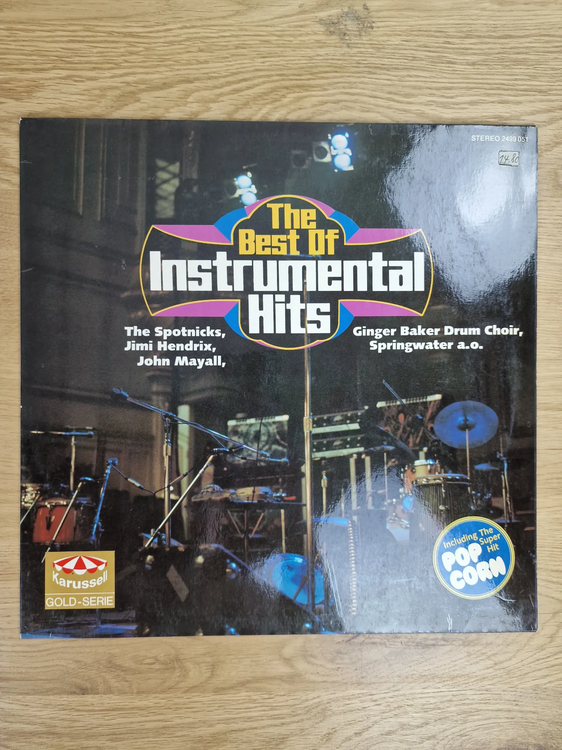 Vorderseite der Schallplatte The Best Of Instrumental Hits Karussell Gold-Serie