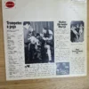 Rückseite der Schallplatte Trompeten à gogo mit Titelliste der Frank Valdor Band und 60er-Jahre Partyfotos
