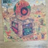 arik-brauer-alles-was-fluegel-hat-fliegt-vinyl-cover-vorderseite Vorderseite des Vinyl-Albumcovers 'Alles was Flügel hat fliegt' von Arik Brauer mit surrealistischem Gemälde