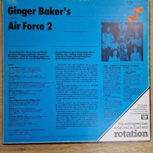 Ginger Baker’s Air Force 2 – Vinyl LP Album (1970)