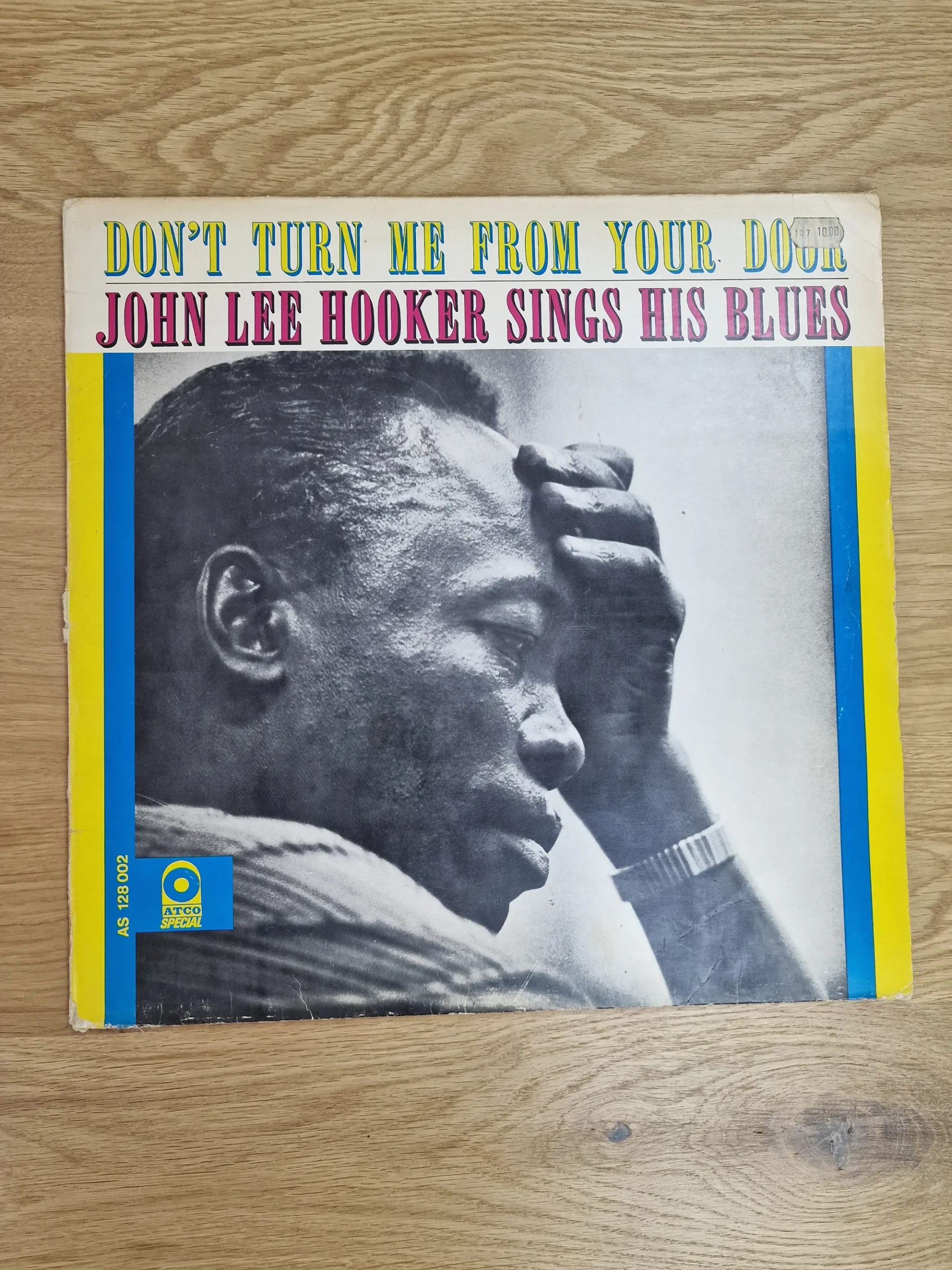 Vorderseite der Vinyl-Schallplatte Don't Turn Me From Your Door von John Lee Hooker auf ATCO Special