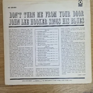 John Lee Hooker – Don’t Turn Me From Your Door (Vinyl LP)