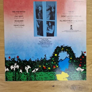 Free – Fire and Water (Vinyl LP Album)