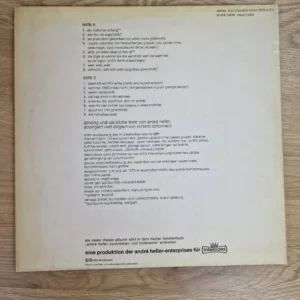 André Heller – Neue Lieder (Vinyl LP, 1973)