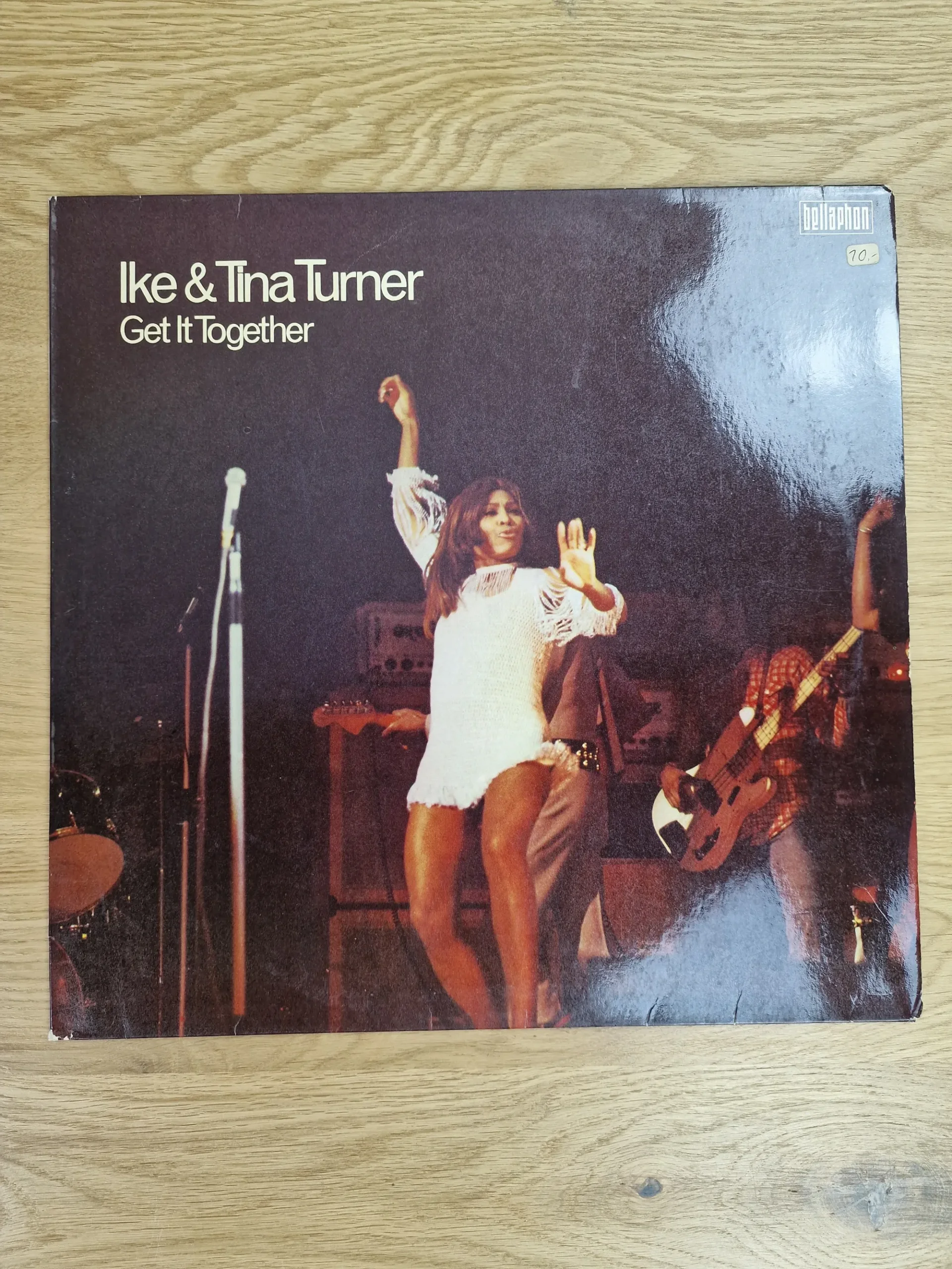 Vorderseite des Vinyl-Album-Covers Get It Together von Ike & Tina Turner
