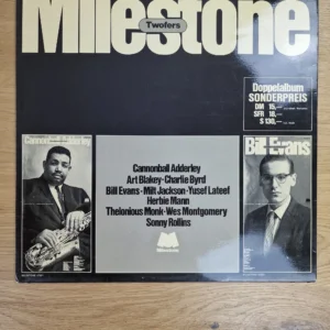 Milestone Twofers – Various Jazz Giants Doppel-Vinyl-LP (Bellaphon)