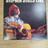 Stephen Stills Live Vinyl Albumcover Rückseite mit Akustikgitarre und Songliste