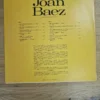 Rückseite des Vinyl-Albums Joan Baez mit kompletter Tracklist und Bellaphon Stereo Logo