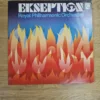 ekseption-00-04-vinyl-lp-vorderseite Vorderseite der Ekseption 00.04 Vinyl Schallplatte mit feurigem Artwork und Philips Logo