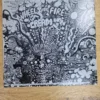 Rückseite des Vinyl-Albums Wheels of Fire von Cream mit kompletter Songliste und RSO Label