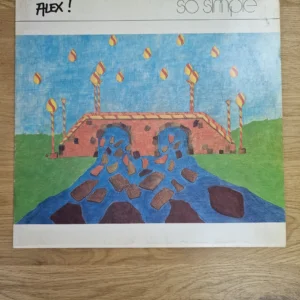 Vinyl LP Alex! – So Simple (1984, Rare Krautrock / Folk-Rock feat. Jaki Liebezeit)