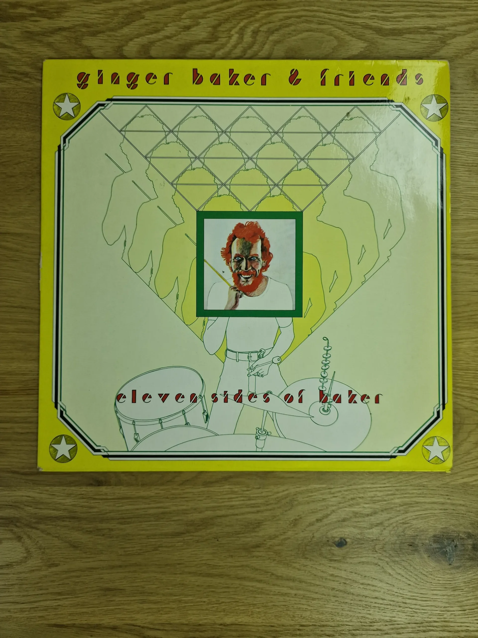 Vorderseite der Schallplattenhülle Ginger Baker & Friends - Eleven Sides of Baker