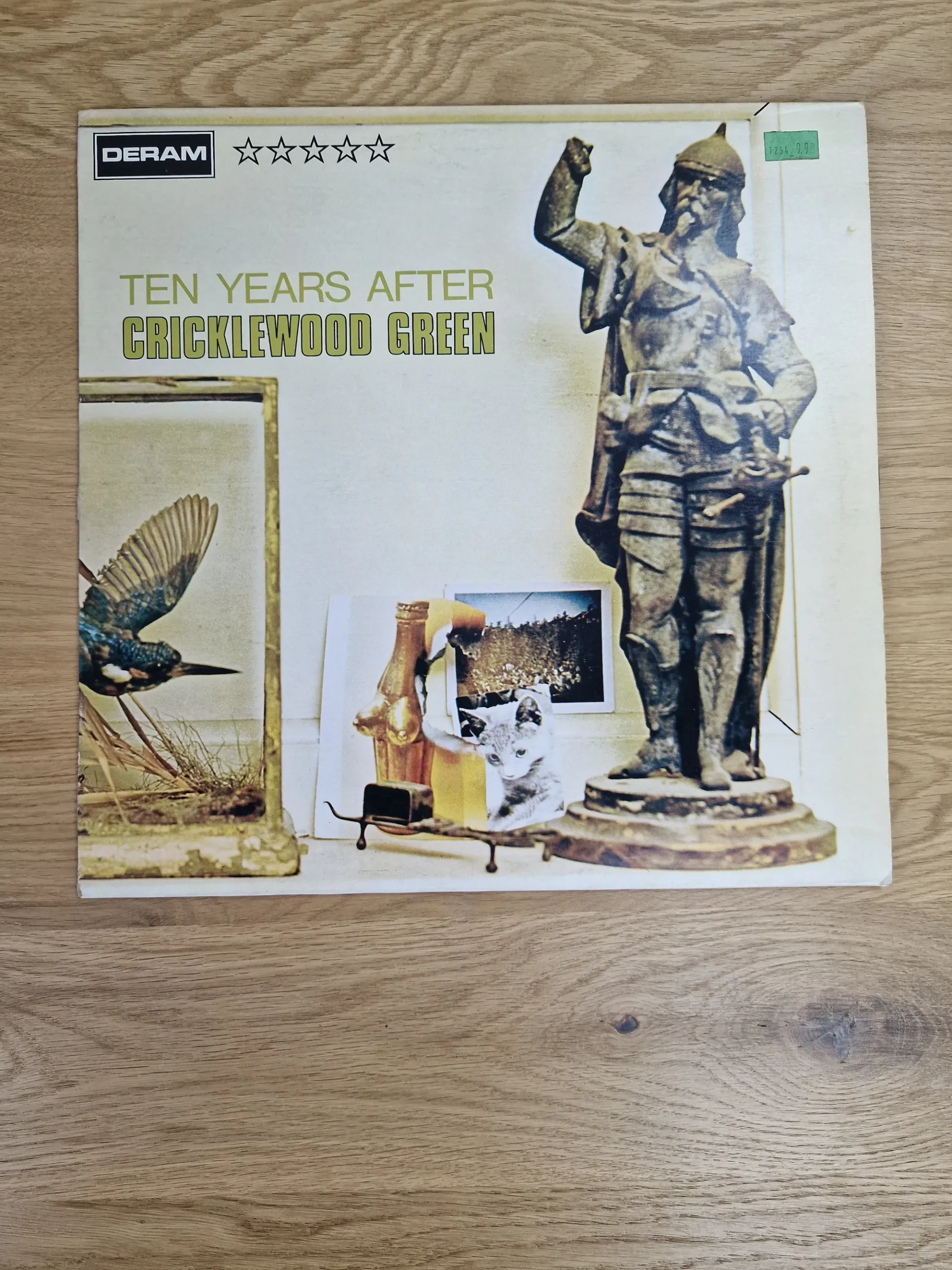 Vorderseite der Schallplatte Cricklewood Green von Ten Years After auf Deram Records