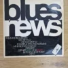 Blues News Vinyl LP Cover Vorderseite mit Schriftzug und Preissticker