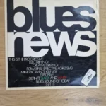 Blues News Vinyl LP Cover Vorderseite mit Schriftzug und Preissticker