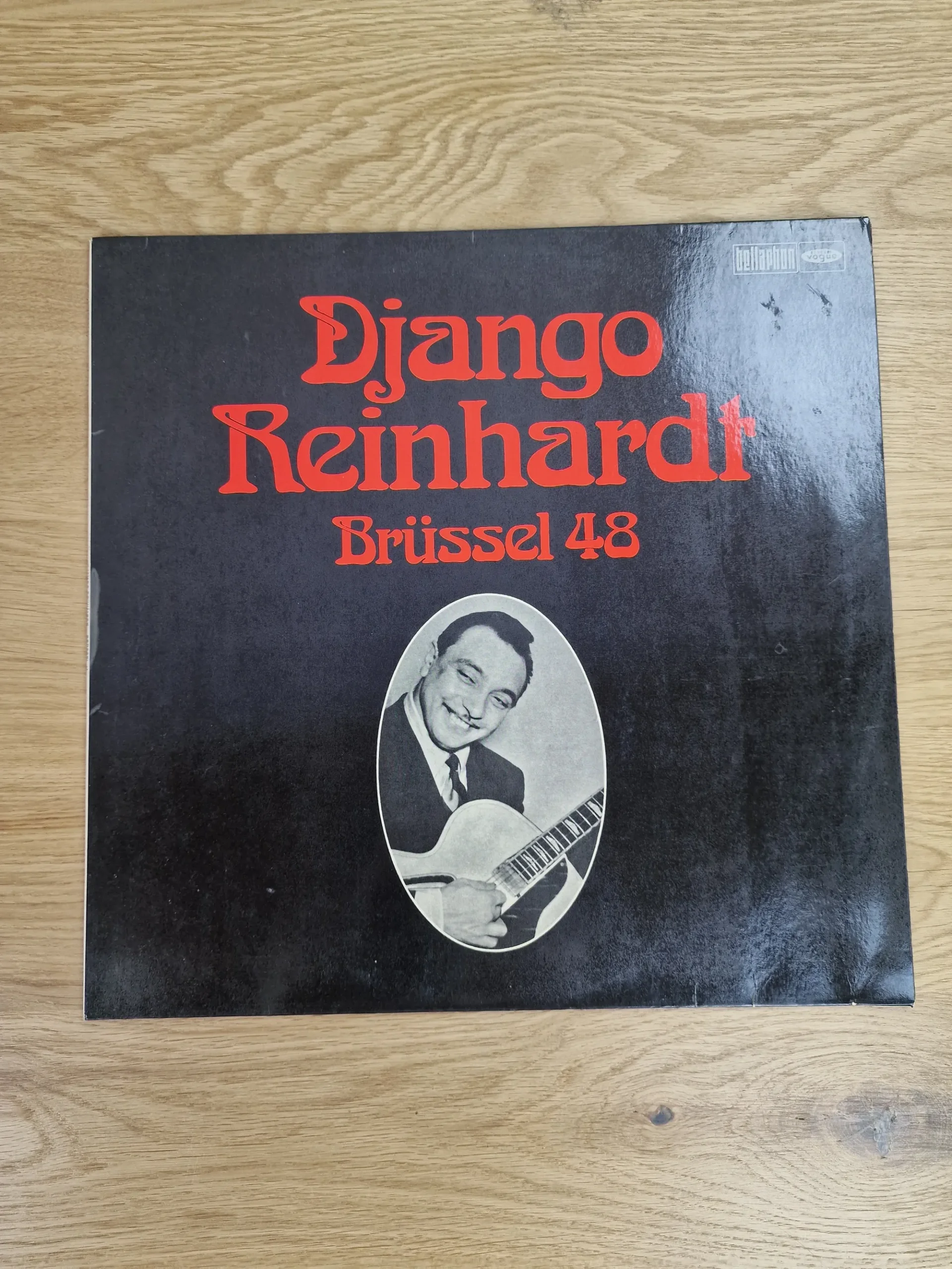 Django Reinhardt Brüssel 48 Vinyl LP Cover Frontansicht