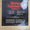 Django Reinhardt Brüssel 48 Vinyl LP Cover Rückseite mit Tracklist und Besetzung