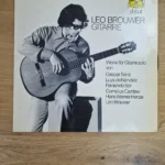 Vorderseite der Vinyl-Schallplatte Leo Brouwer - Gitarre auf Deutsche Grammophon debut