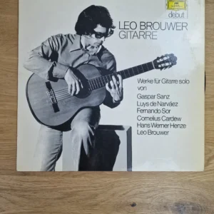 Leo Brouwer – Gitarre Solo Werke Vinyl LP (Deutsche Grammophon debut)
