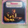 Vorderseite der Doppel-LP Vinyl Schallplatte The Best... Melanie aus dem Jahr 1972 mit Live-Konzertfoto