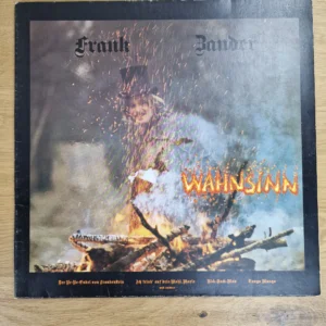 Frank Zander – Wahnsinn Vinyl LP (1975) – Vintage Schallplatte