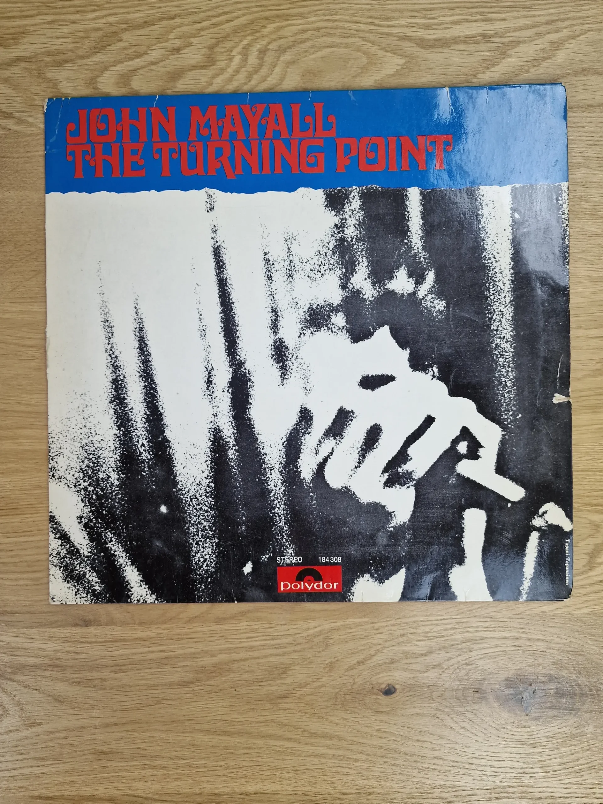 john-mayall-the-turning-point-vinyl-lp-frontcover John Mayall The Turning Point Vinyl LP Album Cover Vorderseite Polydor