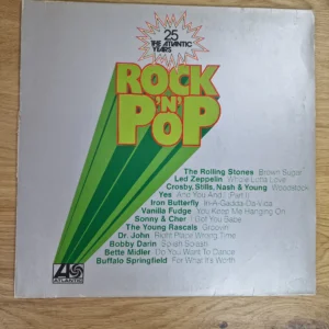 25 The Atlantic Years – Rock ‚N‘ Pop Vinyl LP Compilation (1973)