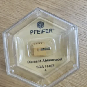 Pfeifer Diamant-Abtastnadel SGA 11467 – Ersatznadel für Plattenspieler