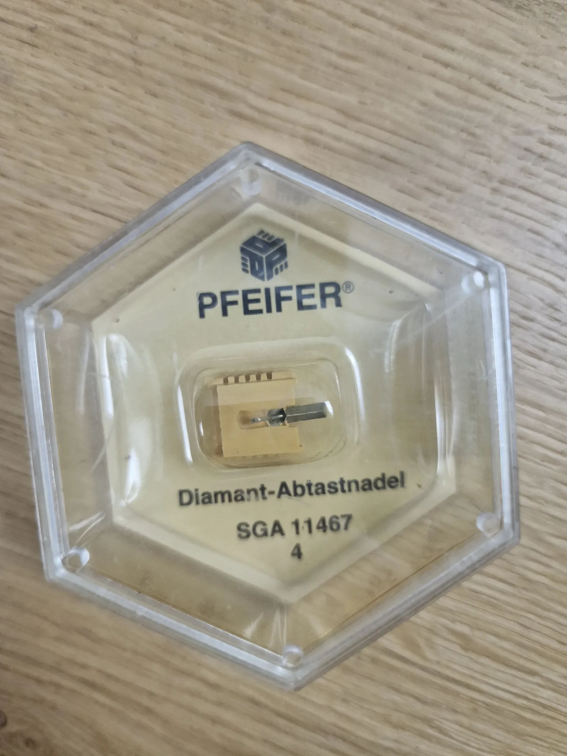 Pfeifer Diamant-Abtastnadel SGA 11467 in sechseckiger Schutzverpackung