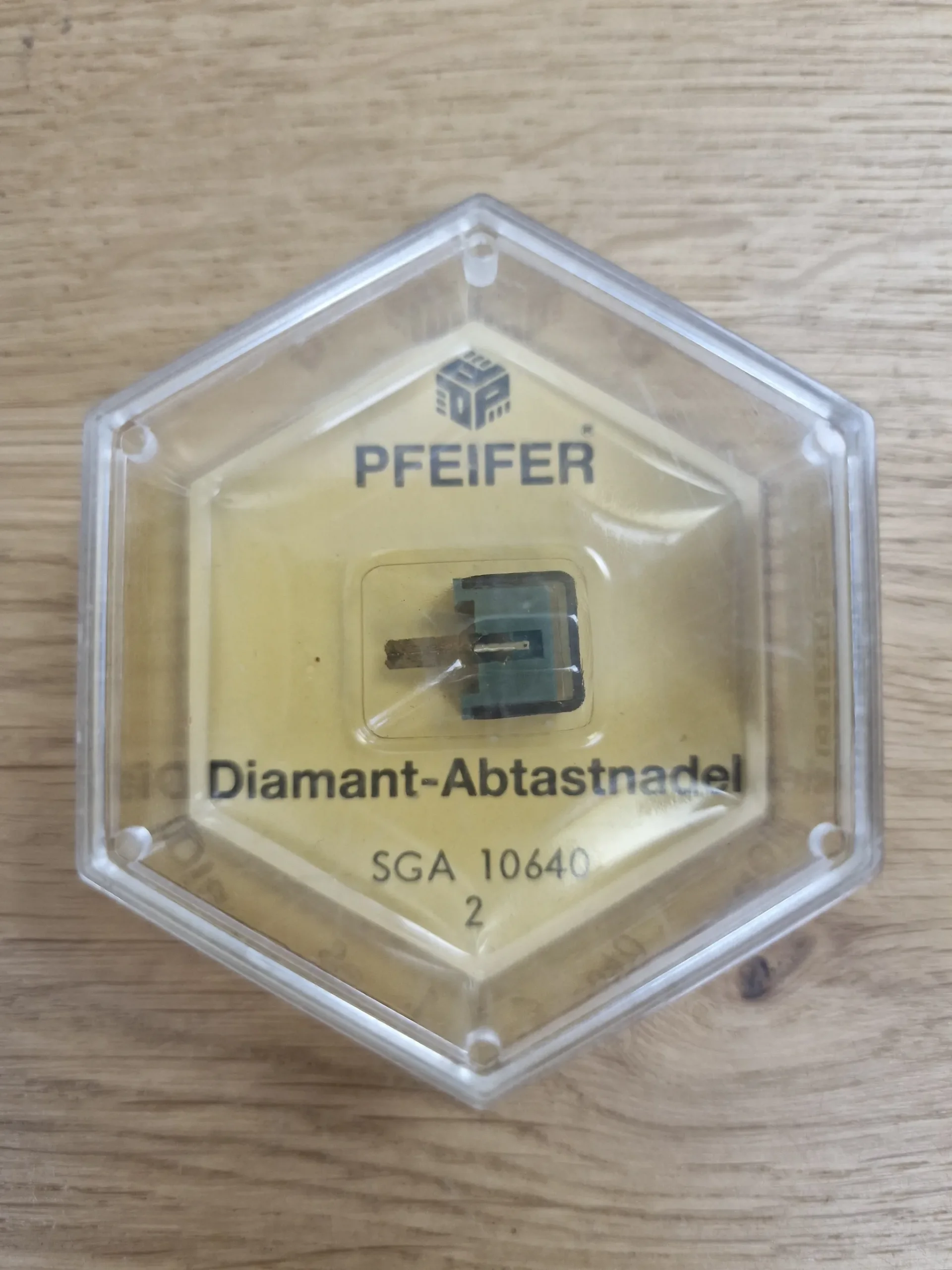 Pfeifer Diamant-Abtastnadel SGA 10640 in transparenter Aufbewahrungsschachtel