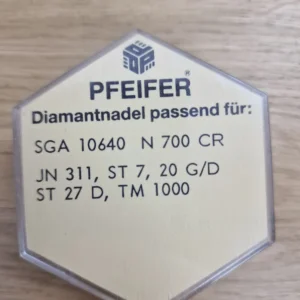 Pfeifer Diamant-Abtastnadel SGA 10640 für Plattenspieler