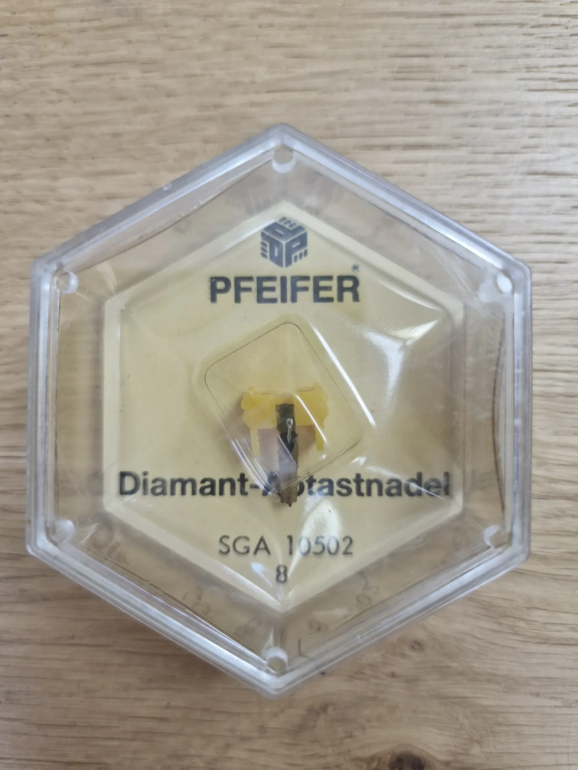 Pfeifer SGA 10502 Diamant-Abtastnadel in sechseckiger Klarsichtbox