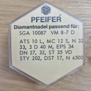 Pfeifer Diamant-Abtastnadel SGA 10087 für Audio-Technica