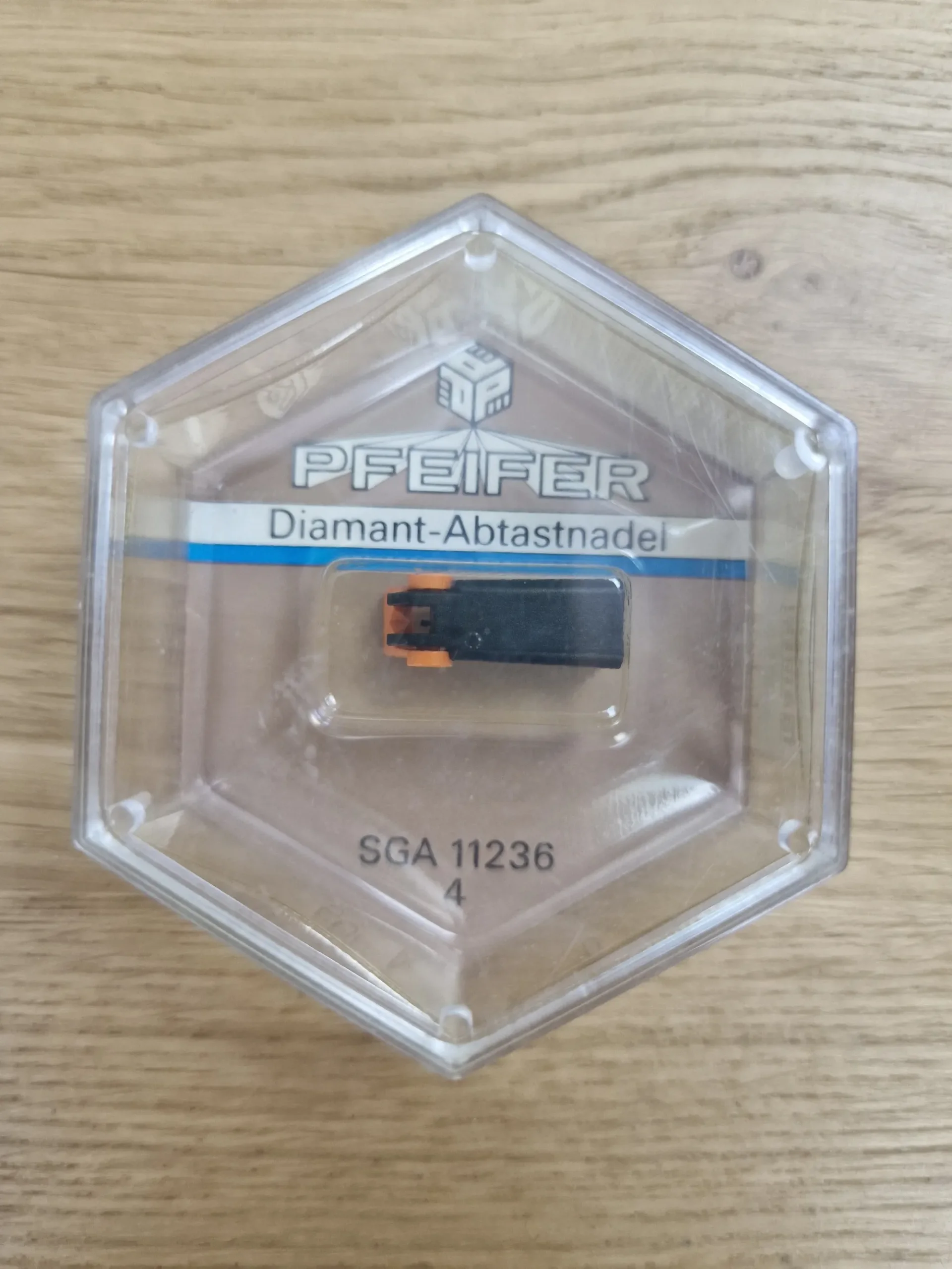 Pfeifer Diamant-Abtastnadel SGA 11236 in originaler hexagonaler Verpackung