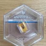 Pfeifer Diamant-Abtastnadel SGA 10162 in gelber Ausführung in sechseckiger Kunststoffbox
