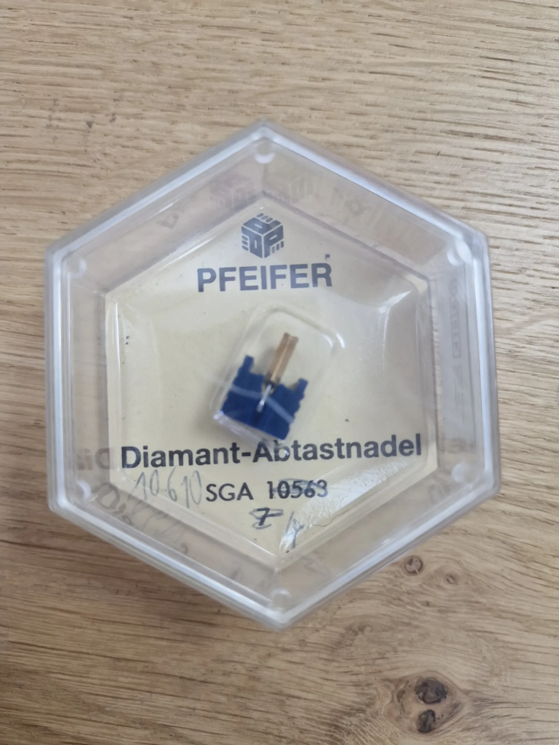 Pfeifer Diamant-Abtastnadel SGA 10610 in sechseckiger Verpackung