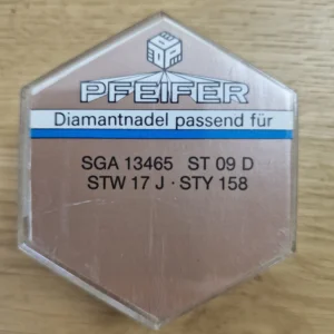 Pfeifer Diamant-Abtastnadel SGA 13465 Ersatznadel für Plattenspieler
