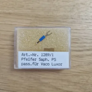 Pfeifer Saphir Tonabnehmernadel Art. 1289/1 passend für Vaco Luxor